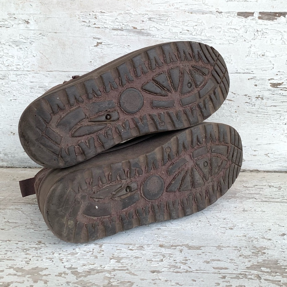 Mudd Dark Chocolate Brown Platform Mini Shortie B… - image 5